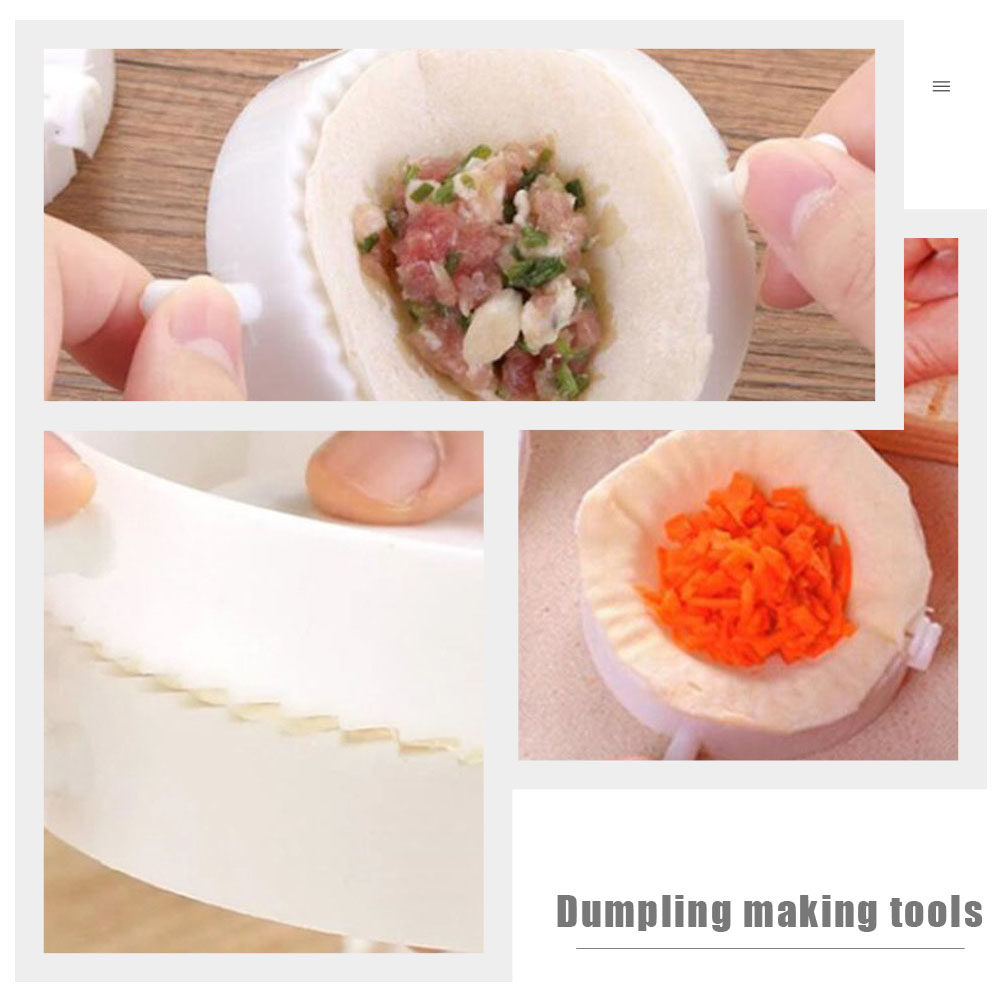 Dumpling Press Set - Juego de 20 Moldes para Hacer