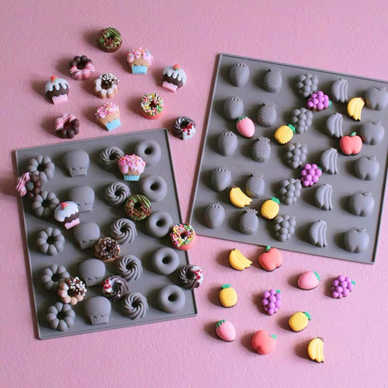 Donut Mold Silicone - Molde para hornear Chocolate de silicona