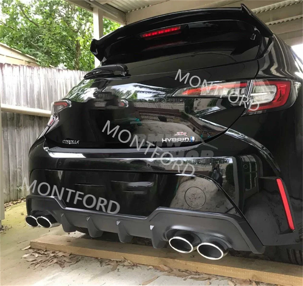 Para Toyota Corolla Hatchback  - Crepe Pan Carbon reseña y precio