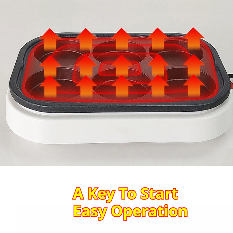 Máquina eléctrica para hacer T - Takoyaki Grill Plate reseña y precio