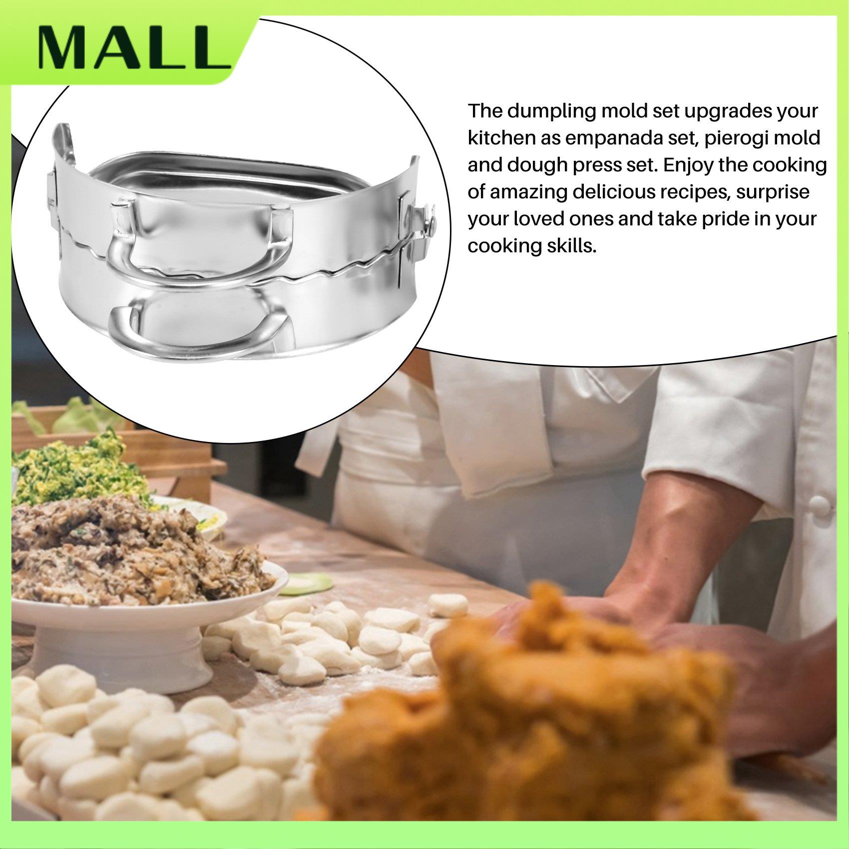 MALL Dumplings Maker 8 piezas, - Dumpling Press Set reseña y precio
