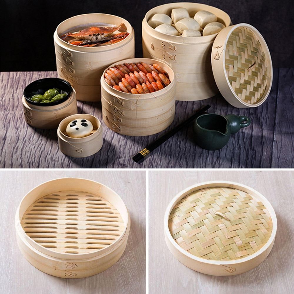 Vaporizador chino de bambú, co - Bao Steamer Bamboo reseña y precio